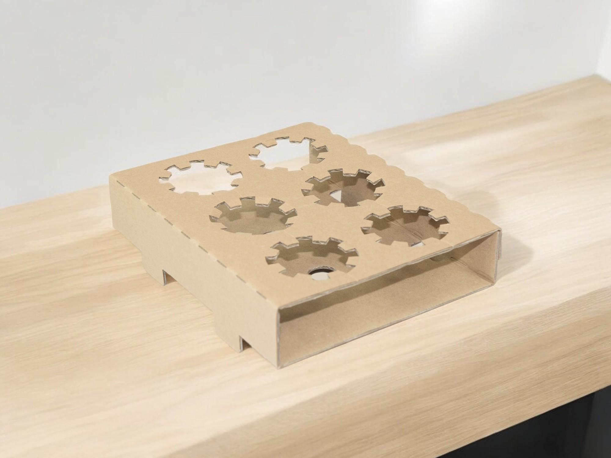 cales sur-mesure pour emballer et protéger des bouteilles de bière, de champagne, de vin